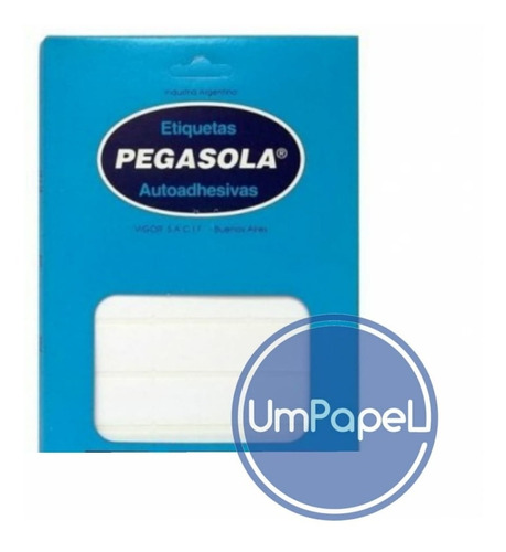 Caja De Etiquetas Autoadhesivas Pegasola 3022 X540u.