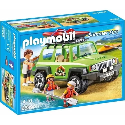 Playmobil 6889 Summer Fun Vehiculo Camioneta Camping