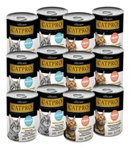 Comprar Alimento Húmedo Catpro X 6 Latas Carne + 6 Latas Pescado