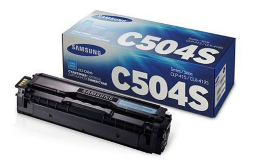 Toner Samsung Clt-c504s/xaa Cyan Original (b)