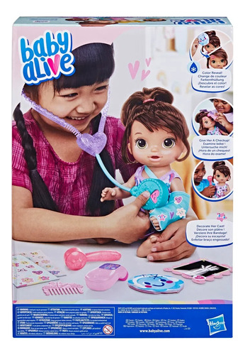 Boneca Baby Alive Hora Da Consulta Dia De Cuidar Da Bella