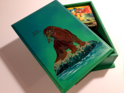 Cajas Grabadas Con Ilustraciones De La Fauna Chilena