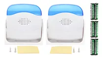 Comprar 2 Sensor Movimiento Saludo Timbre Alarma Automatico Ingreso