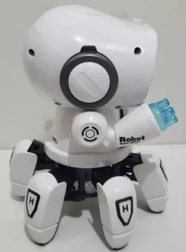 Brinquedo Robô Dança Boneco Robot Aranha Emite Som Luz Led Musica  Movimentos - fungame - Robô - Magazine Luiza