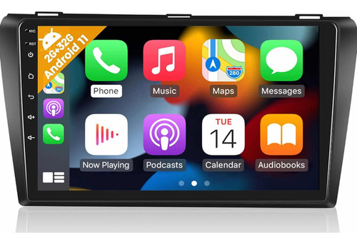 Radio Android Carplay 2+32 Mazda 3 Primera Generación
