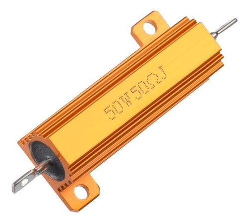Imagen 2 de 5 de Resistencias De Carcasa De Aluminio 50w 50 Ohm, 2 Uds.