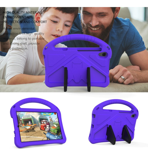 Compatible De Tableta Eva Púrpura Para Tcl Tab 8 Le 2023/