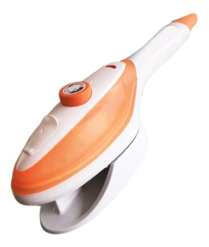 Plancha De Vapor De Mano Elimina Arrugas Y Vaporiza Color naranja y blanco