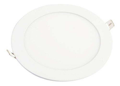 Pack 5 Focos Led Placa Circular Encajado 12 W / Hbled