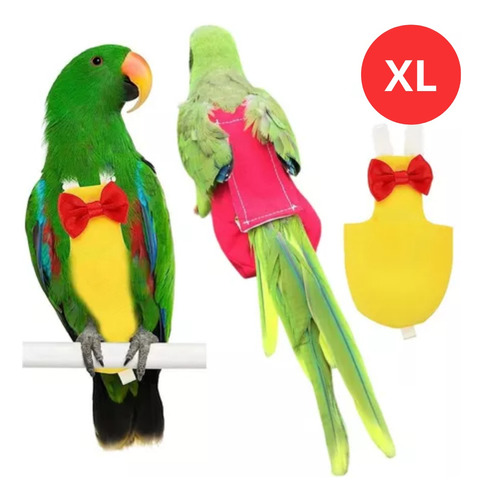 Pañal Pañales Reutilizables Ave Cocotilla Loro Talle Xl