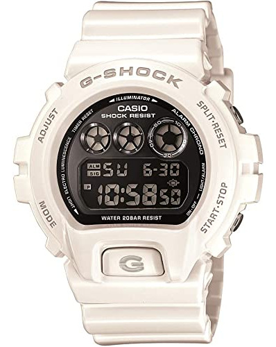 Casio G-shock Mirror-reloj Digital Blanco Metálico Para