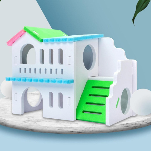 Hamster Hamster Hamster Playground Cage Para De Colores