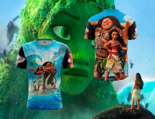 Remera Moana (full Print)