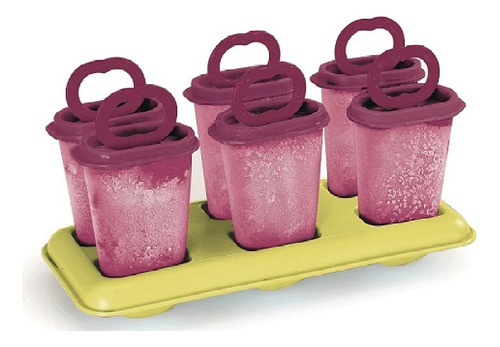 Tupperware. Heladitos Set X6 Con Bandeja