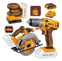 Comprar Lijadora Orbital 20v Lijas+ Taladro 20v+ Sierra Circular 20v Color Naranja Claro Frecuencia 50 Hz\u002F 60 Hz