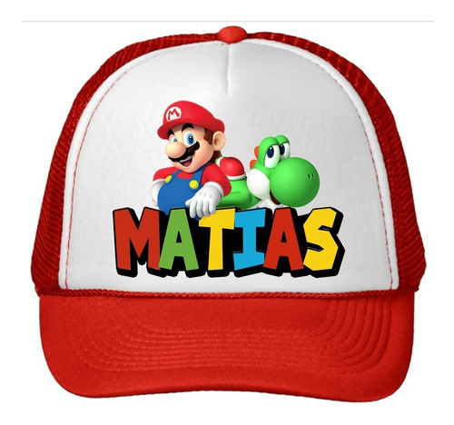 Mario Bros Gorras Cachuchas Personalizadas Bogota Y País