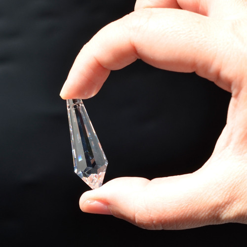 Imagem 3 de 4 de 40 Cristais Pirulito K9 De 3,8 Cm Para Lustres