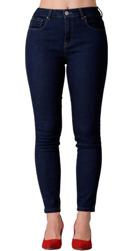 Jeans Básico Mujer Furor Stone 62105616 Mezclilla Stretch