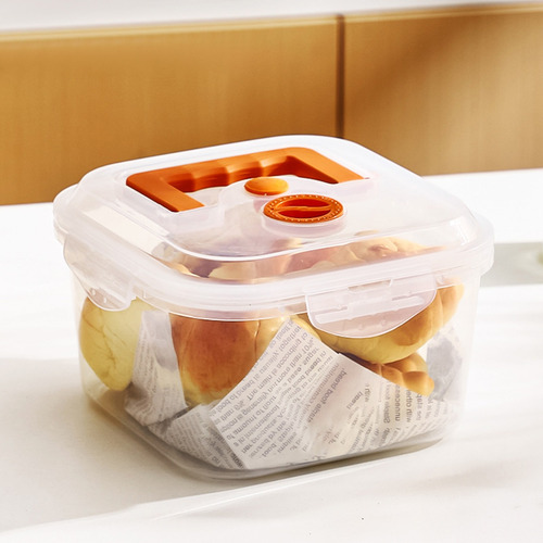 Recipiente Hermético De Almacenamiento De Alimentos A Prueba