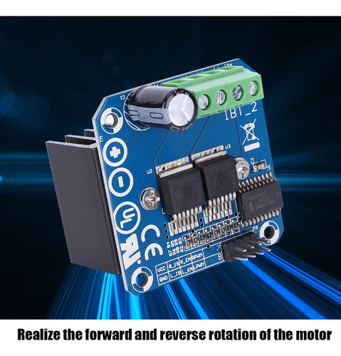 Módulo controlador de puente Arduino H de alta potencia Bts7960 43a