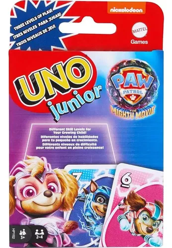 Juego De Cartas Uno Paw Patrol Mattel Original | Cuotas sin interés