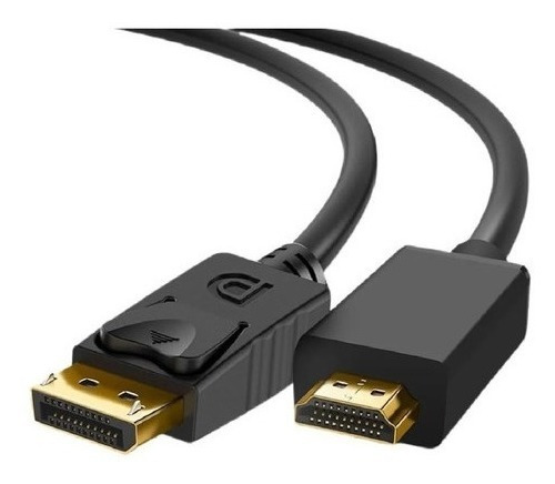 Cabo Adaptador Displayport Para Hdmi 4k Dp Hdmi 1,8m Hdtv