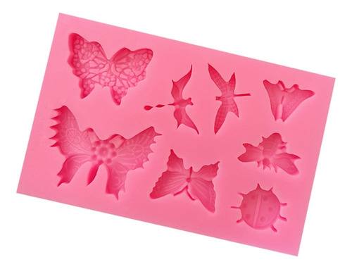 (pk) Molde De Silicone Para Decoração De Bolo De Fondant De