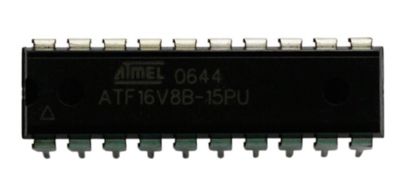 DIP-20 del microordenador del chip único ATMEL ATF16V8B-15PU 4 un 