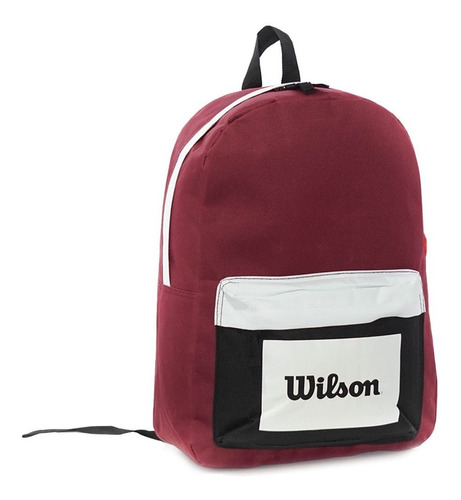 Mochila Wilson Para Gimnasio, Oficina Escuela Cuota!