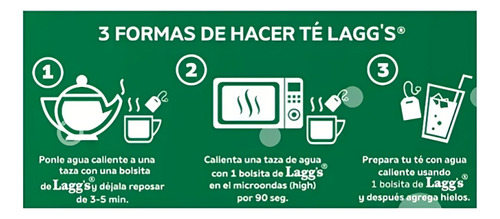 Té De Vainilla Canela Y Jengibre Colección Navideña Lagg's