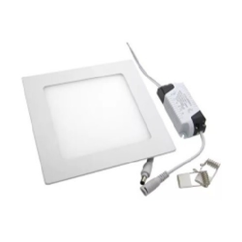 Panel Led Cuadrado 3w 6500k Para Empotrar Color Blanco