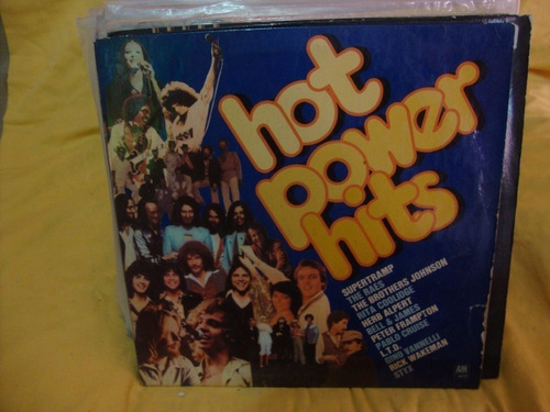 Vinilo Hot Power Hits Supertramp Raes Ltd Stix Coolidge Cp1