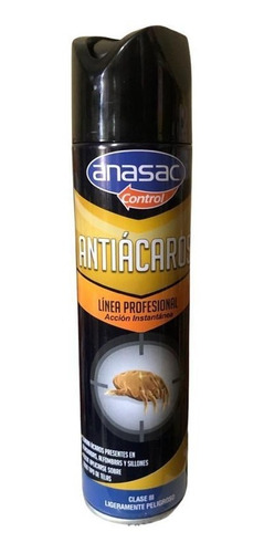 Insecticida Anti Acaros En Aerosol 400cc Anasac