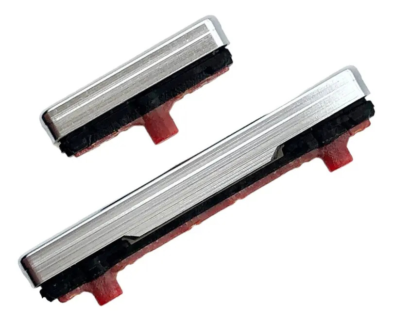 Botão Power Volume Externo Para Galaxy S21 / S21 Plus/ S21+ Cor Branco