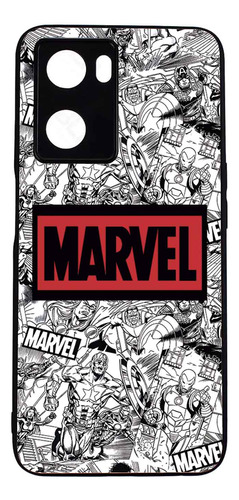 Funda Protector Para Oppo A57 Marvel Comics