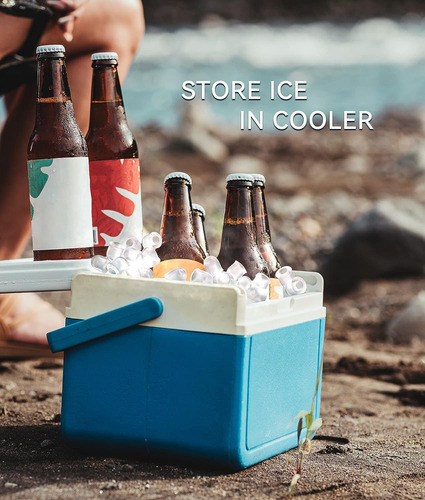 Ecozy Máquina De Hielo Portátil Para Encimera 9 Cubitos De Color