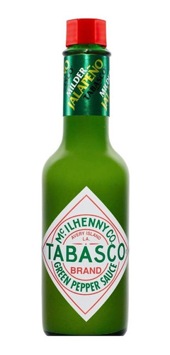 Salsa Tabasco Verde  Green Pepper  60ml - mL a $208