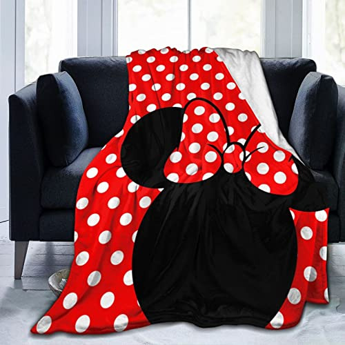 Cute Bow And Polka Dot Blanket Air Conditioner Blanket ...