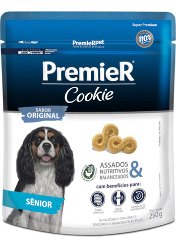 Premier Cookies 250g Kit 3 Unid Sabores Variados