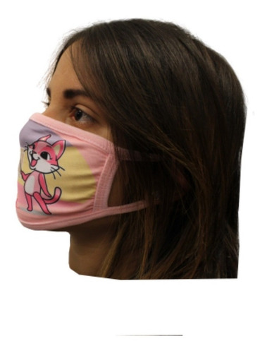 Mascarilla Niños Joven Tapaboca Reutilizable Lavable