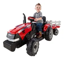Comprar Montable Peg Perego Ride On Case Ih Magnum Tractor & Trailer