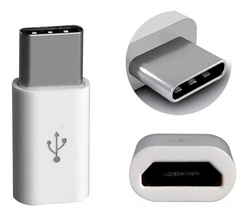 Lote 10 Adaptador Tipo C 3.1 A Micro Usb Samsung  Ditron