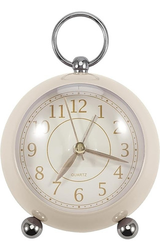 Reloj Despertador Reloj De Mesa Decorativo Elegante Aro