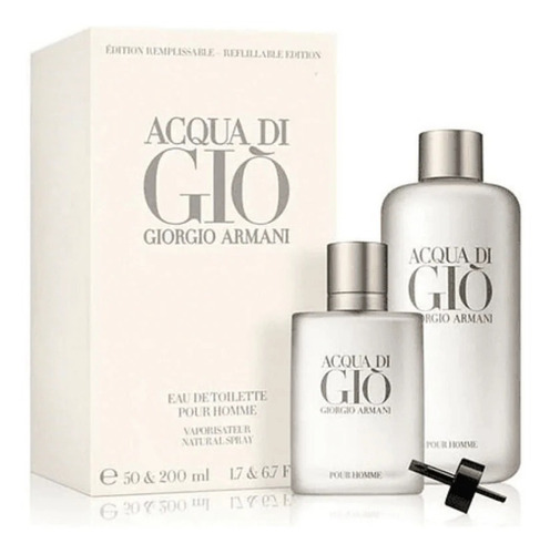 Perfume Acqua Di Gio Varon Edt 50 Ml/200 Ml Recargable