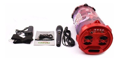 Parlante Recargable Bluetooth Karaoke +woofer Y Microfono