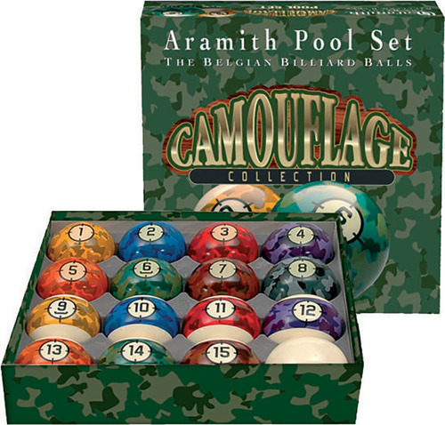 Aramith Camouflage Collection - Juego De Bolas De Billar