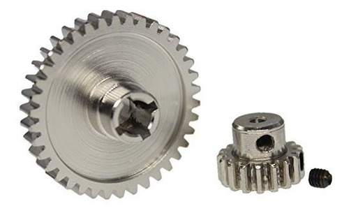 Hobbypark Metal Diff Main Gear 38t Y Motor Piñon Gear 17t 