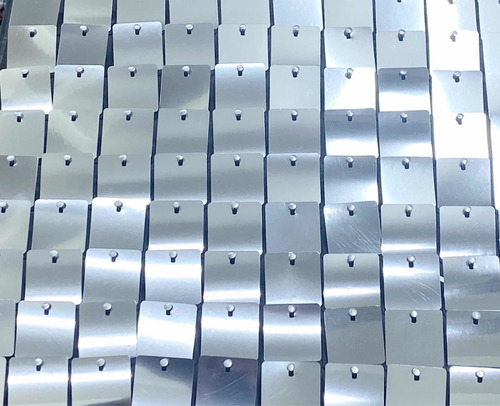 Imagen 5 de 9 de Shimmer Wall Panel Pared Cortina 30x30 Cms Plata X 2 Unidads