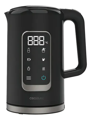 Pava Electrica Cecotec Thermosense 500 Touch 1.7l 2200w - Negro | Envío ...