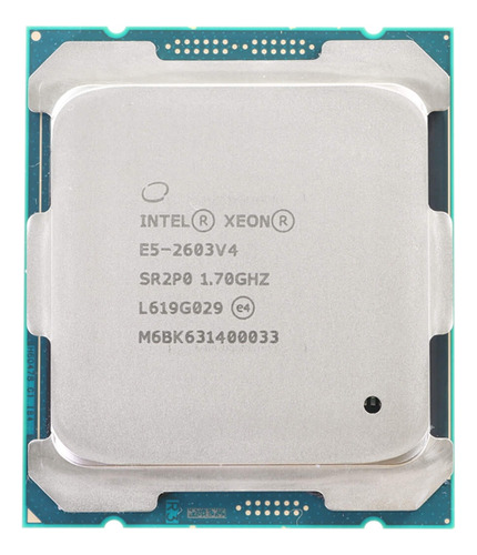 Intel Processador Xeon E5-2603 V4 1.70ghz - Six-core - 15mb